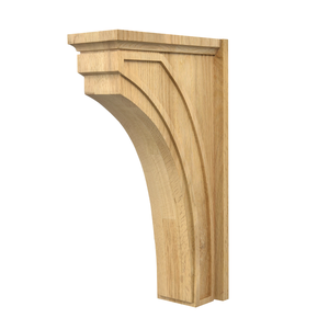 Elegant Wooden Corbels and <b>Concealed</b> Shelf Brackets for Kitchen Cabinet Closet Home Decoration Wooden Corbels - Product Image 1