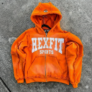 Sudaderas con Capucha de Alta Calidad, con Logotipo Bordado, Hombros Caídos, Precios Razonables, Unisex, con Cierre - Product Image 5