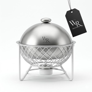 Modern Brass Stainless Steel Eco-friendly <b>Buffet</b> Set Food <b>Warmer</b> Chafing Dish Luxury Catering <b>Buffet</b> Equipment for Gulf Hotels - Product Image 1