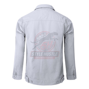 Servicios OEM, Chaqueta de Mezclilla para Hombre de Diseño Personalizado de Alta Calidad, Chaqueta de Mezclilla Transpirable de Nuevo Diseño para Invierno - Product Image 3