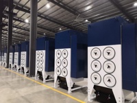 Neuer Zyklon-Staubabscheider für industrielle Laserschneiden, Kornstrahlen, kleine Faser-CNC-Zement-Sandstrahler, Puls-Jet-Reinigung 99,9%