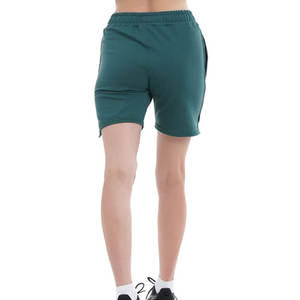 High Quality Custom Logo Breathable Cotton <b>Polyester</b> Fleece Women's Shorts Multi-colour Running Fitness Hot Selling - Product Image 2