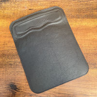 Tapis de souris de bureau en cuir véritable multifonctionnel fait main en gros personnalisé 100% cuir véritable avec repose-poignet