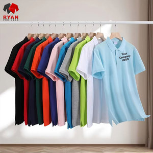 เสื้อโปโลดีไซน์เฉพาะของ Ryan Pro Gear สำหรับผู้ชายสไตล์สวมหัวพร้อมแผ่นป้ายโลโก้ปรับแต่งได้ - Product Image 2