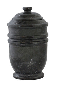 Hand-Polished Marble Cremation Urn, Solemn Funeral <b>Memorial</b> Ashes Urn for Adult Human Remains, Wholesale Custom Marble Urn - Product Image 6
