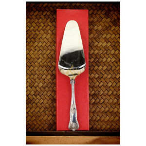 Juego de Servidores de Pastel de Calidad Sostenible con Acero Inoxidable Chapado en Oro, Herramientas para Cortar Pastel para Bodas, Cumpleaños y Fiestas - Product Image 1