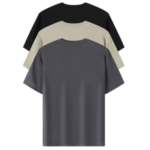 Best Quality Customized Plain <b>Men's</b> <b>T</b> <b>Shirts</b> for O Neck & Oversized Fit 100%Cotton/<b>Polyester</b> Breathable Short Sleeve <b>Men</b> <b>T</b>-<b>shirt</b> - Product Image 2