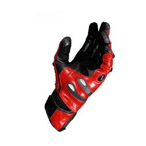 Full Finger Non <b>Slip</b> Leather Motorbike Gloves Racing Gloves <b>Long</b> Cuffs Fire Resistant Nomex Gloves With Protection - Product Image 3