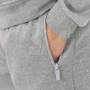 Conjunto de Sudadera con Capucha de Felpa Francesa Informal de Invierno en Oferta, 100% Algodón, Ropa Deportiva y de Fitness, Ropa Deportiva para Entrenamiento, Pantalones Cortos a Juego - Product Image 6