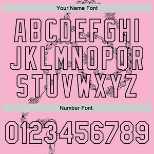 Custom Pink Varsity <b>Jacket</b> <b>Men</b> Plus Size Preppy Style Heat Transfer Printing <b>Letter</b> Pattern Turn-down Collar Regular Sleeve - Product Image 5