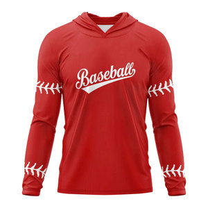 Athletic Performance Wear Custom Hood <b>Shirt</b> Breathable Sublimation Long Sleeve <b>Shirt</b> <b>Moisture</b> <b>Wicking</b> Polyester Fabric T-<b>Shirts</b> - Product Image 5