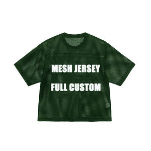 Maillot de football en mesh personnalisé en gros, produit tendance, sublimé, design unisexe, prix de gros - Product Image 1