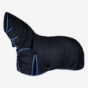 Couvertures d'hiver imperméables et respirantes pour chevaux, doublure en nylon intégrale, garnissage de 0 à 350 grammes, super douces et chaudes, toutes les couleurs - Product Image 1