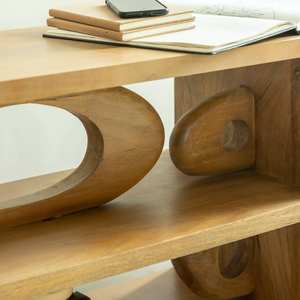 Mueble para TV Vandana Cresta Orion de diseño en madera de mango - Product Image 3