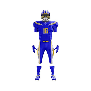 OEM American Football Jersey Set Latest Style High Quality New <b>Model</b> Uniform - Product Image 2
