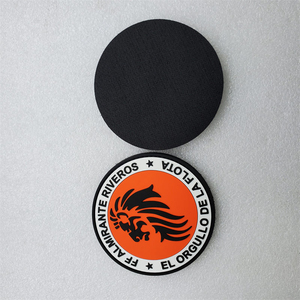 Embossed <b>Matte</b> Label Patches Custom Logo 3D Raised Badge Apparel OEM Supplier - Product Image 1