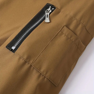 <b>Men</b>’s <b>Lightweight</b> Bomber <b>Jacket</b> Slim Fit Windproof Casual MA1 Flight <b>Jacket</b> Streetwear Zipper Coat Spring Autumn - Product Image 3