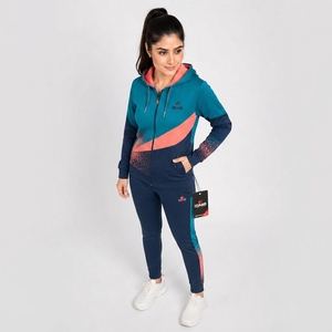Survêtement léger pour femme, tenue de sport, veste à fermeture éclair intégrale et pantalon confortable pour l'entraînement, le jogging, les voyages et le quotidien - Product Image 2