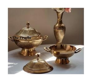 Tazón para Servir Clásico Ecológico de Acero Inoxidable con Forma de Luna y Base, Vajilla Personalizada OEM para Postres, Chocolate, Bocadillos y Frutas - Product Image 5