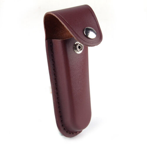 Handmade Leather Pouch For Folding Knives Genuine Leather Knife Sheath <b>Belt</b> Carry Case Protective Storage Holder Custom OEM - Product Image 6