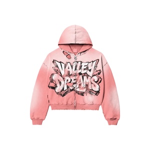 Sudadera con Capucha Boxy de 350 GSM, Bordada, con Mangas Largas, Bolsillo Frontal, 100% Algodón Felpa, Transpirable, Estilo Invernal para Hombre - Product Image 5