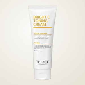Crème visage vitamine C coréenne K-Beauty Selbaisel Bright C Toning Cream 250ml Fabriquée en Corée, lotion pour femmes - Product Image 1