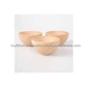 Cuencos de madera de almacenamiento espacial de lujo Mezcla y pudín Cuencos de almacenamiento de utensilios de cocina a precios razonables - Product Image 1