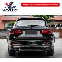 Produk Laris Manis Suku Cadang Mobil X253 2016-2019 Upgrade Ke GLC63 2020-2022 Bodykit Bumper Depan/Belakang Universal Body kit