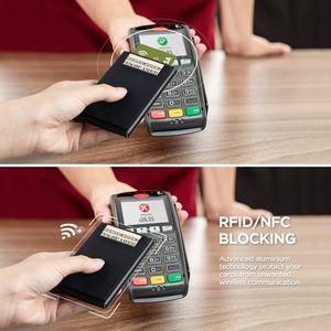 TILONSTAR TVC404 Tarjetero Metálico Delgado y Minimalista con Bloqueo RFID, Personalizable con Logotipo Empresarial, de Aluminio, con Sistema Pop-up para Tarjetas de Crédito - Product Image 5