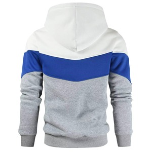 Nouveaux sweats à capuche surdimensionnés pour hommes avec logo personnalisé, épais, unis, avec poche, en polaire polyester/coton, en solde à prix réduit - Product Image 6