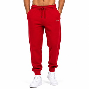 Pantalones Deportivos de Algodón 100% para Hombre, Transpirables, de Corte Holgado y Pierna Recta, Personalizables OEM, Última Tendencia - Product Image 4