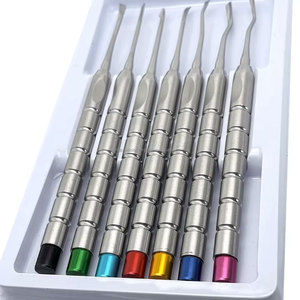 ชุดเครื่องมือถอนฟันแบบแมนนวล 7 ชิ้น ยี่ห้อ World Precision Surgical ผลิตจากไทเทเนียมเกรดผ่าตัด สำหรับการแยกปลายรากฟัน ใช้ในการผ่าตัดช่องปาก - Product Image 5