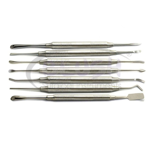 7-Piece Oral ENT Maxillofacial Surgery Dental Instrument Set Reusable Manual Power Source Implant Tools By <b>Blush</b> Surgical - Product Image 3