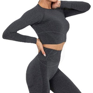 Ensemble décontracté deux pièces côtelé uni pour femme – Tissu côtelé premium, écologique, respirant, coupe confortable, idéal au quotidien, élégant - Product Image 5
