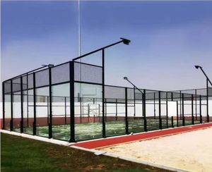Nueva <span class=keywords><strong>cancha</strong></span> <span class=keywords><strong>de</strong></span> tenis <span class=keywords><strong>de</strong></span> Pádel <span class=keywords><strong>de</strong></span> alta calidad y personalizable con césped artificial <span class=keywords><strong>de</strong></span> vidrio completo - Product Image 3