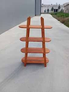 Modern Wooden Ladder Shelf <b>Stand</b> <b>For</b> Living Room Bedroom Office Plant <b>Display</b> <b>Book</b> Organizer Home Decor Storage Rack From India - Product Image 1
