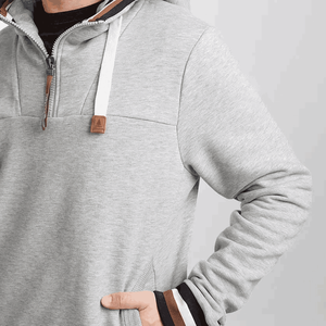 Sudadera con Capucha de Forro Polar Grueso de Poliéster y Algodón con Logotipo Personalizado, Sudadera de Invierno para Hombre, Estampada, Bordada, Tejida - Product Image 3