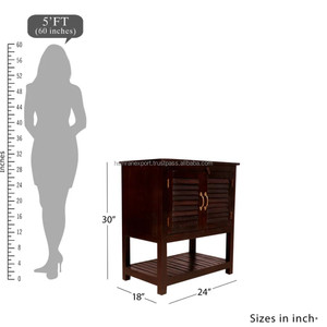 Experimente la comodidad personalizada con mesitas de noche de madera maciza personalizadas con 2 cajones: Agregue calidez a su dormitorio - Product Image 3