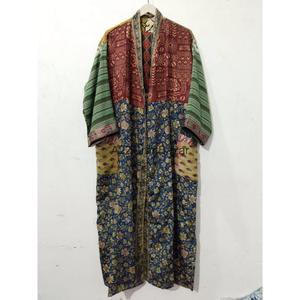 Wholesale Low Price 100% Silk V-neck Drawstring Closure Breathable Quick Dry Winter Soft Kimono Swimwear Night Wear Gift Mother - Product Image 3