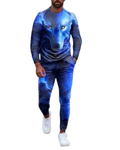 Conjunto de ropa deportiva de diseño transpirable de poliéster blanco para hombre, sudaderas con capucha para correr al aire libre, cuello levantado con cremallera, chándal con Logo impreso XL - Product Image 1