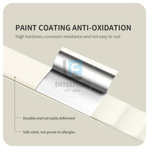 Nouveauté - Pinces à cils en acier inoxydable de qualité supérieure avec une prise confortable et un design durable - Longueur 10 mm - Product Image 3