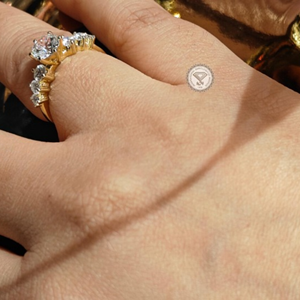Anillo de Compromiso con Diamante Cultivado en Laboratorio Certificado por IGI de 4.10 Quilates para Mujer, Oro de 14K/18K, Joyería de Lujo para Boda, Regalo Nupcial - Product Image 5