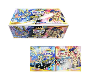 Bluethink Pokemoned Captain King Ddakji Édition Spéciale 3 Cartes de combat en caoutchouc 12 pièces/boîte Jeu de combat pour enfants Pog Jumbo Anime Cartoon - Product Image 1