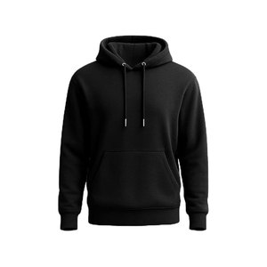 Sweat à capuche oversize pour homme, en molleton uni, coupe ample, basique, à épaules tombantes, unisexe FORTLEO INDUSTRIES - Product Image 1