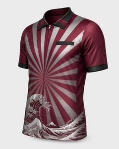 Custom Printed <b>Dart</b> Jersey For Men Professional Sports Polo Shirt Lightweight Comfortable <b>Dart</b> Team Uniform Apparel - Product Image 4