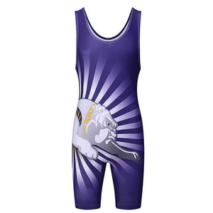 Nouveauté Unisexe OEM Logo Personnalisé Spandex/Polyester Respirant Manches Courtes Col en V Double Bretelle Imprimé sur le Devant Écologique - Product Image 1