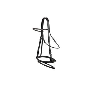 Bride en cuir avec cuir souple Coupe anatomique Bandeau frontal en forme d'arc - Product Image 1