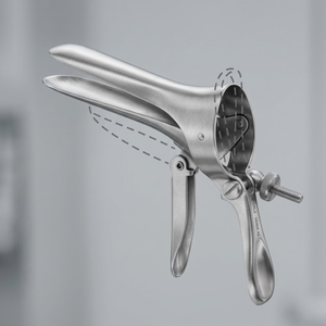 Spéculum vaginal Cusco plat type bec de canard 115 x 37 mm |   Dilatateur gynécologique en acier inoxydable de qualité supérieure - Product Image 1