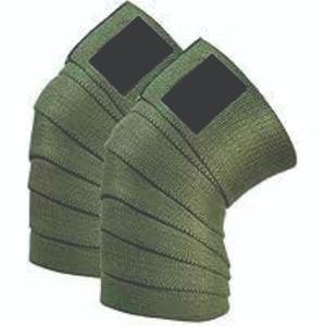 Genouillères de soutien vert olive robustes pour l'entraînement physique, manchons de protection pour la paume, équipement de protection articulaire pour la musculation - Product Image 1