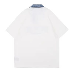 Polo Básico de Manga Corta para Hombre al por Mayor con Cuello en Contraste y Cremallera, el Más Vendido, Servicio OEM Disponible - Product Image 5